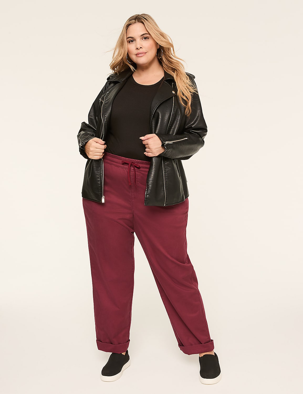 Pull-On Super-Soft Ankle Chino Pant Product Image 3