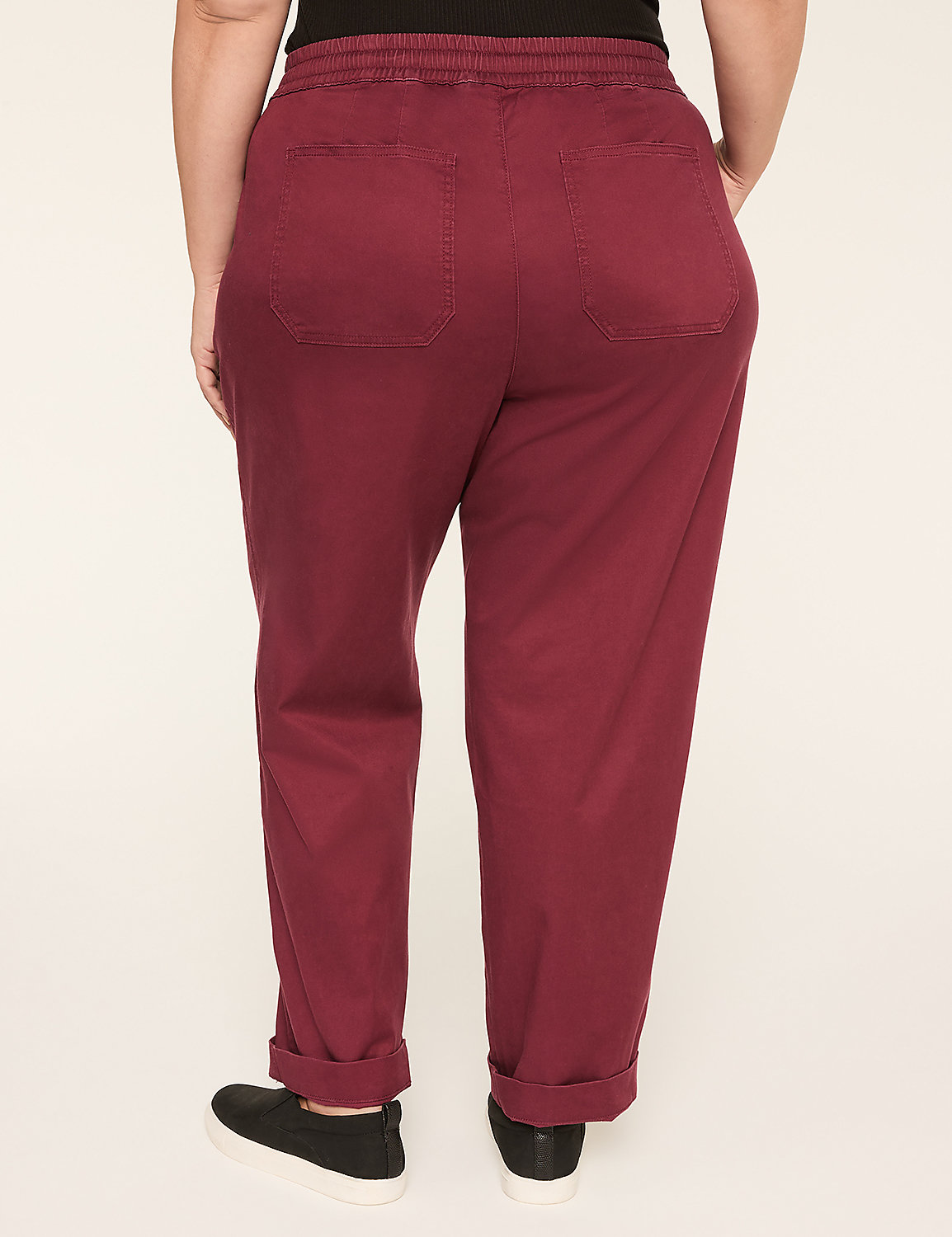 Pull-On Super-Soft Ankle Chino Pant Product Image 2