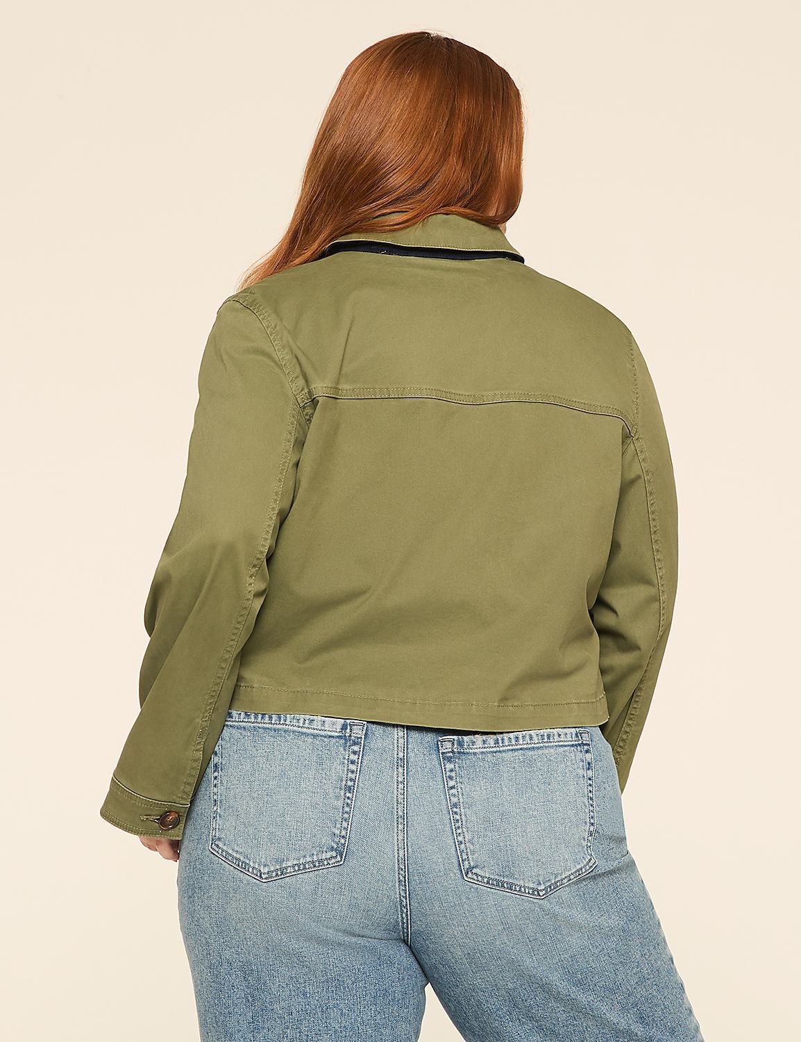 Sanded Twill Short Jacket Product Image 2