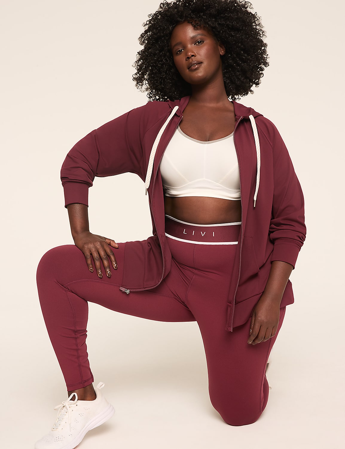 LIVI Soft Zip-Front Hoodie Product Image 3