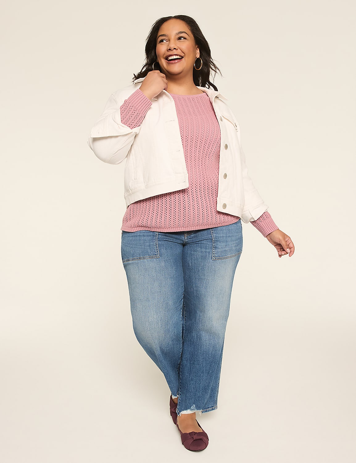 Relaxed Boatneck Sweater Product Image 3