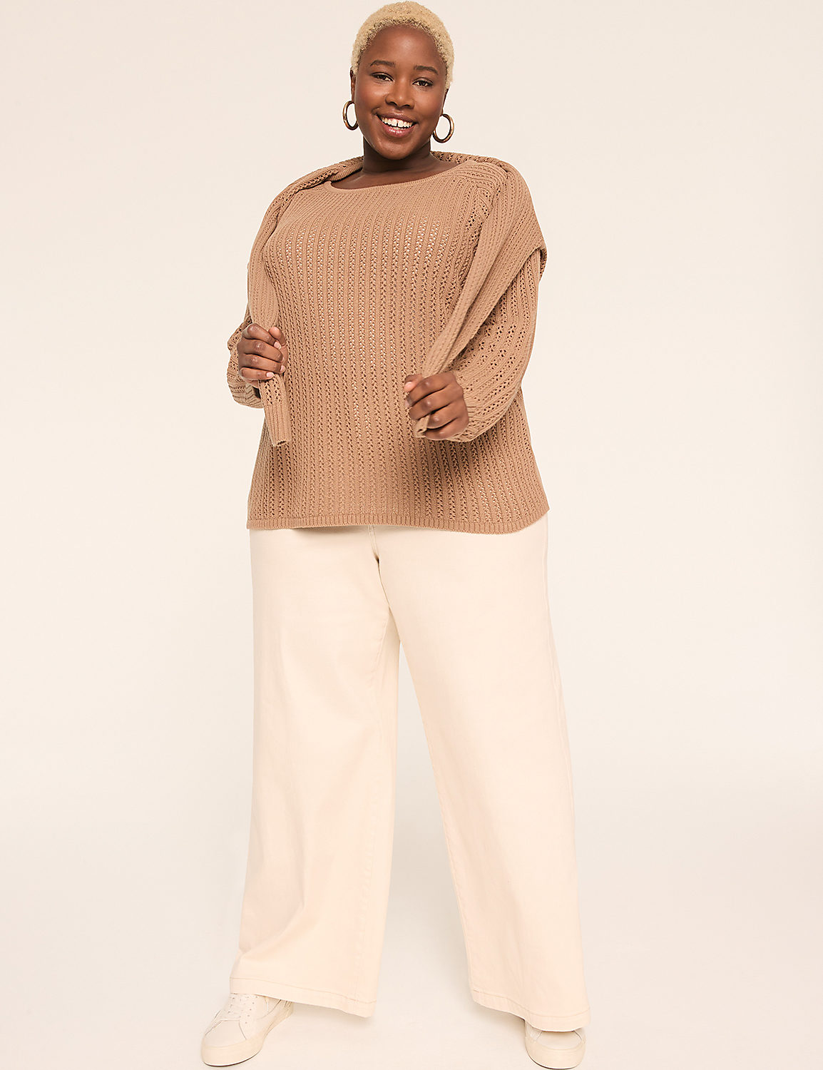 Relaxed Boatneck Sweater Product Image 3