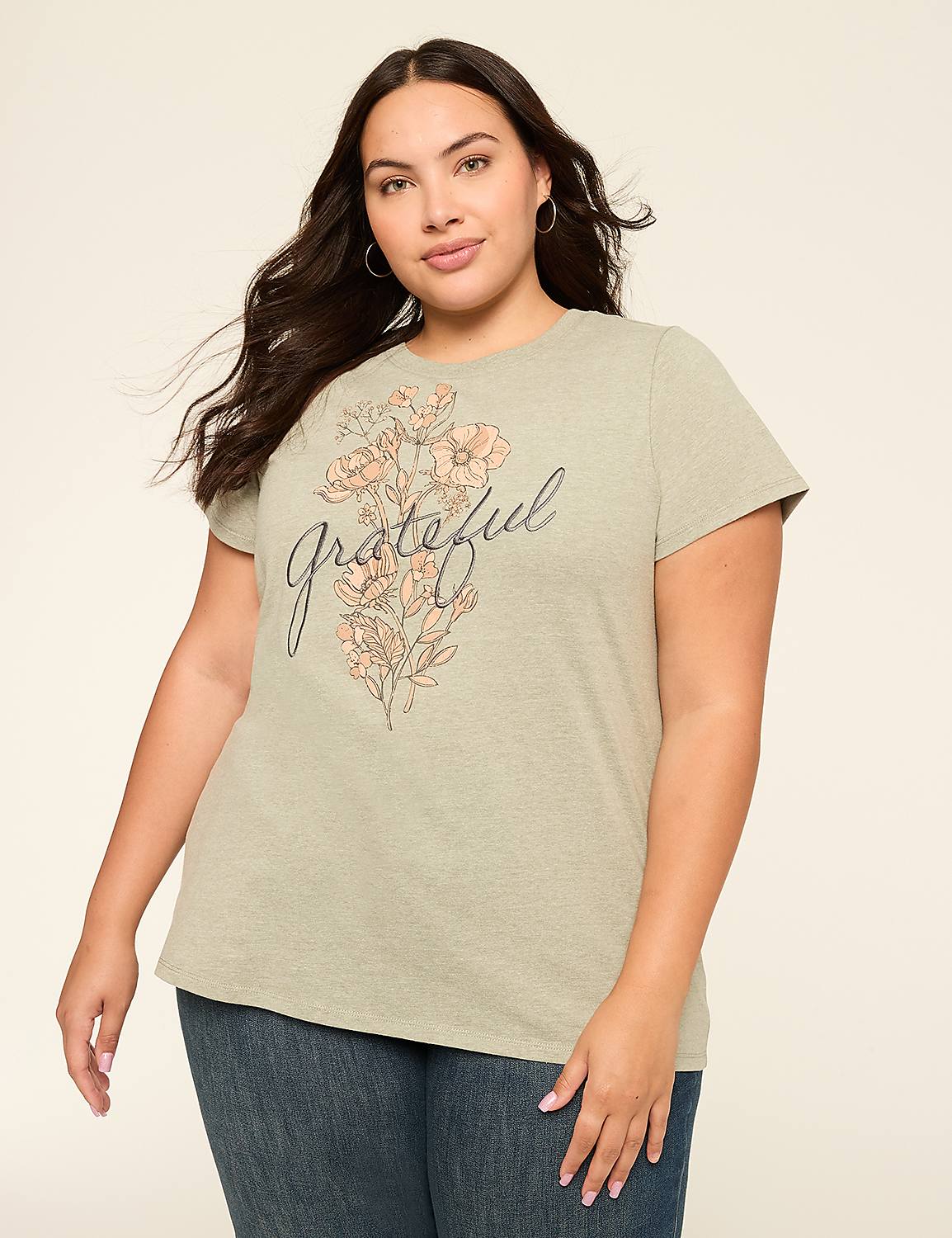 Grateful Graphic Tee | LaneBryant
