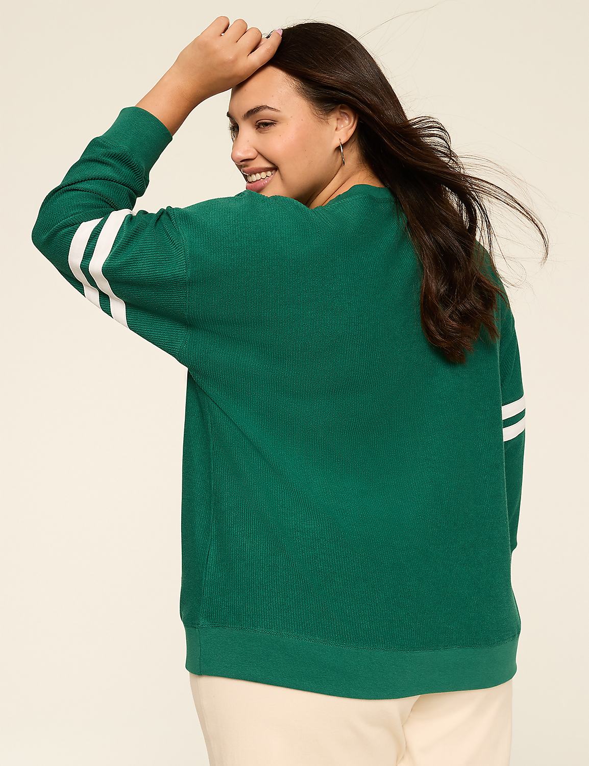 Sequin & Chenille Touchdown Graphic Sweatshirt Product Image 2