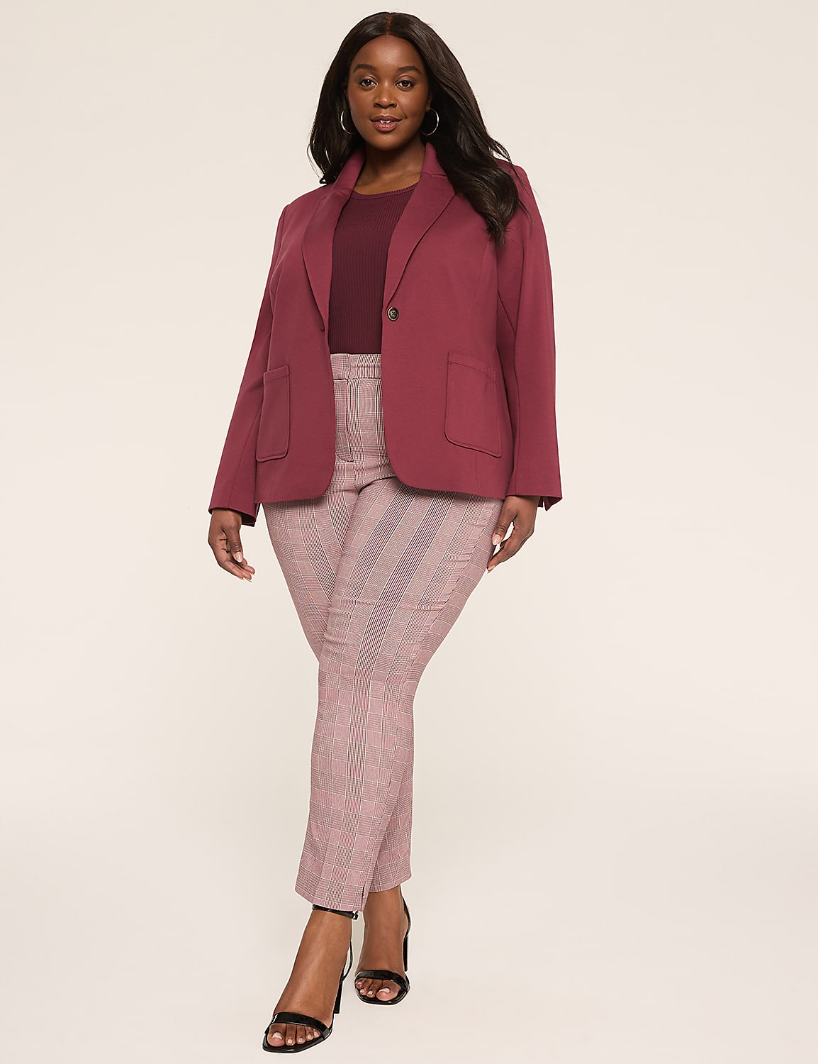Essential Ponte Blazer Product Image 3