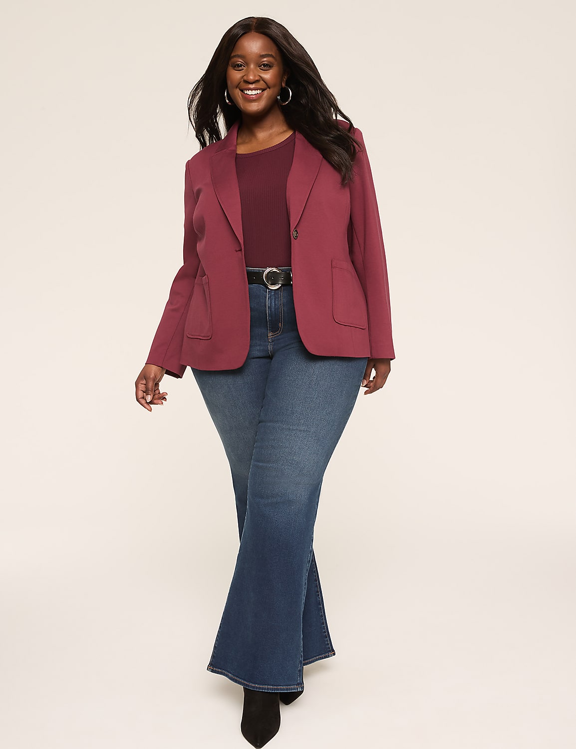 Essential Ponte Blazer Product Image 4
