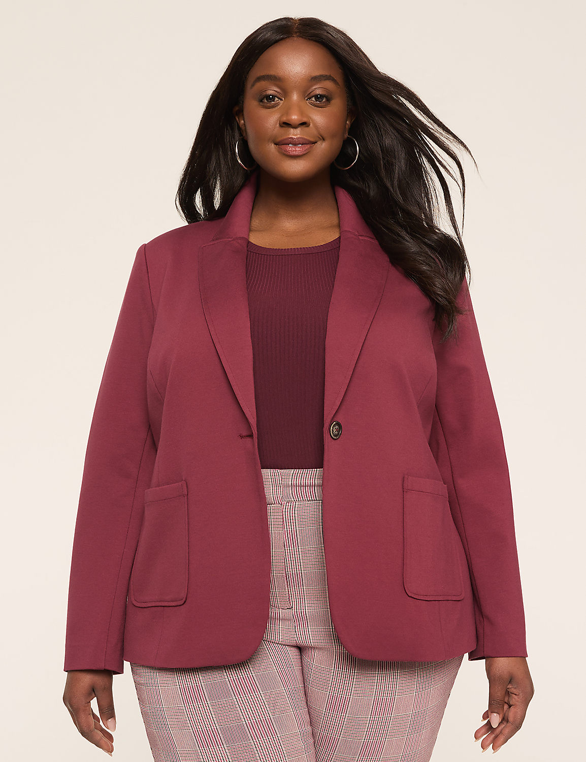 Essential Ponte Blazer Product Image 1
