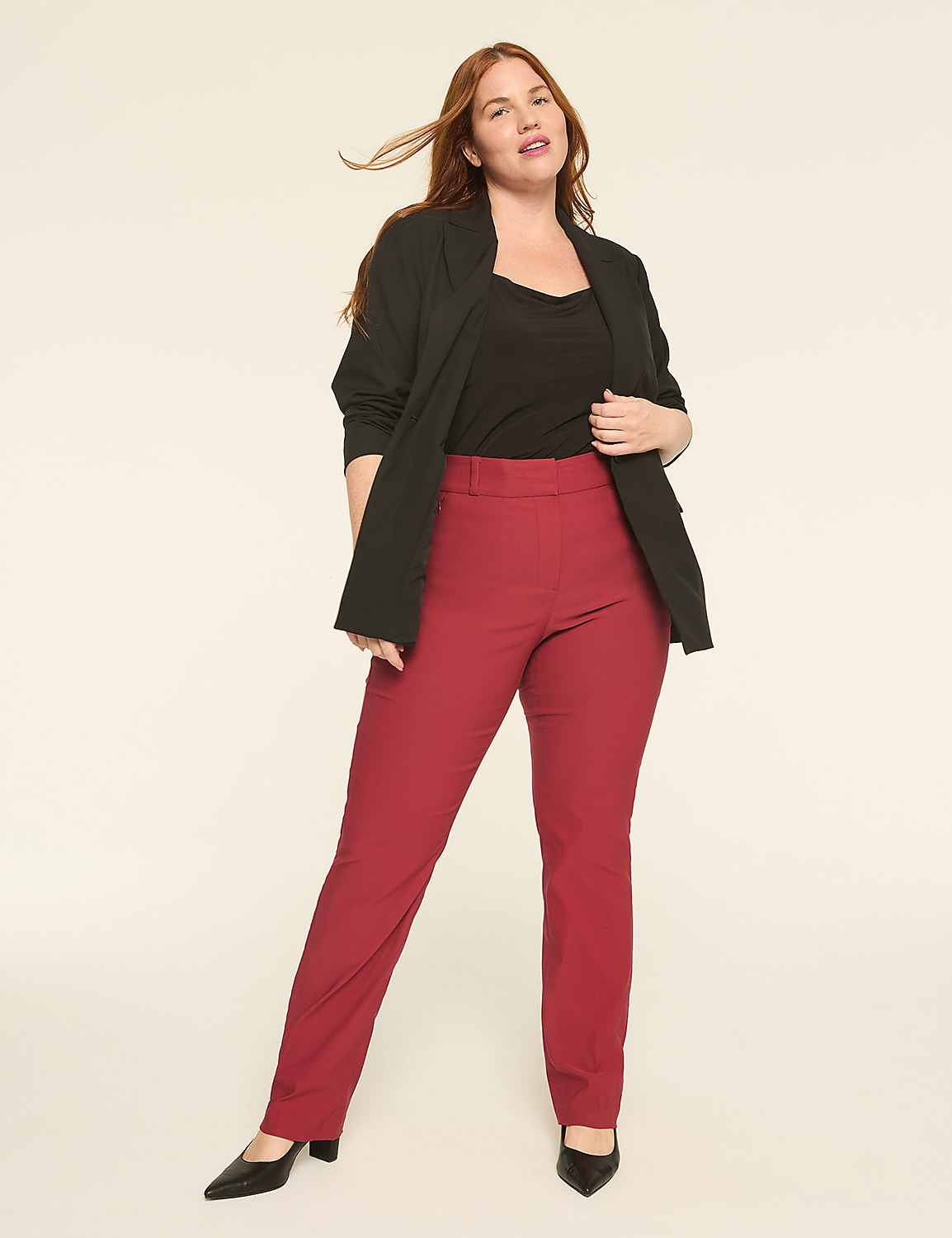 4-Season Tighter Tummy High-Rise Straight Pant Product Image 3