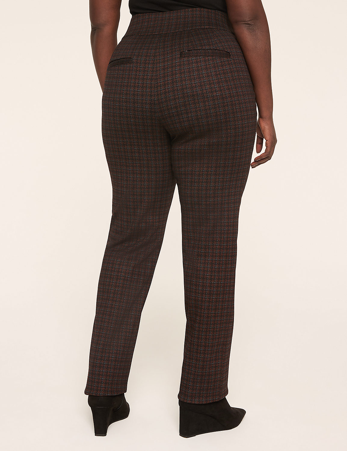 Ponte Pull-On Straight Leg Pant Product Image 2