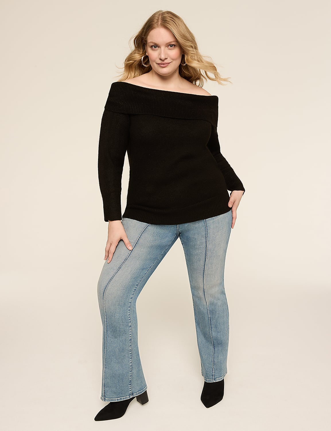 Off-The-Shoulder Sweater Product Image 3