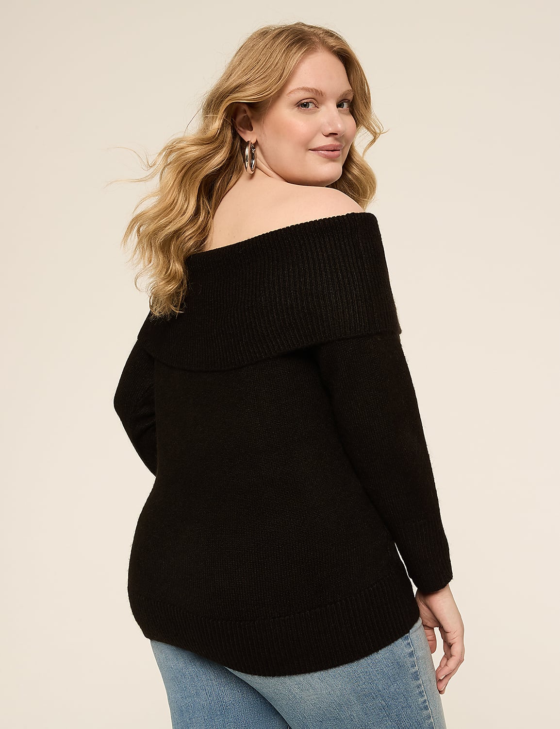 Off-The-Shoulder Sweater Product Image 2