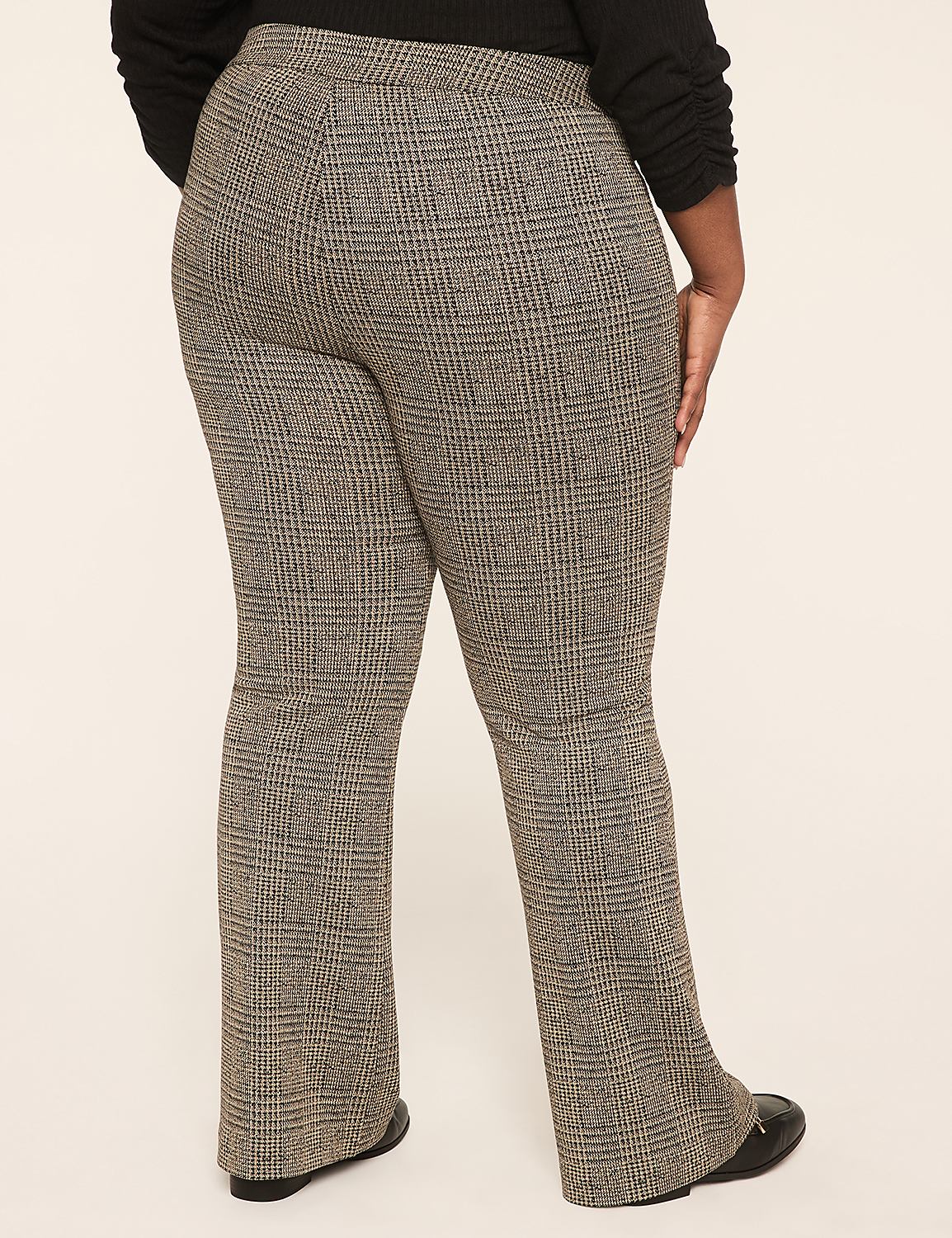 Ponte Pull-On High-Rise Flare Pant Product Image 2