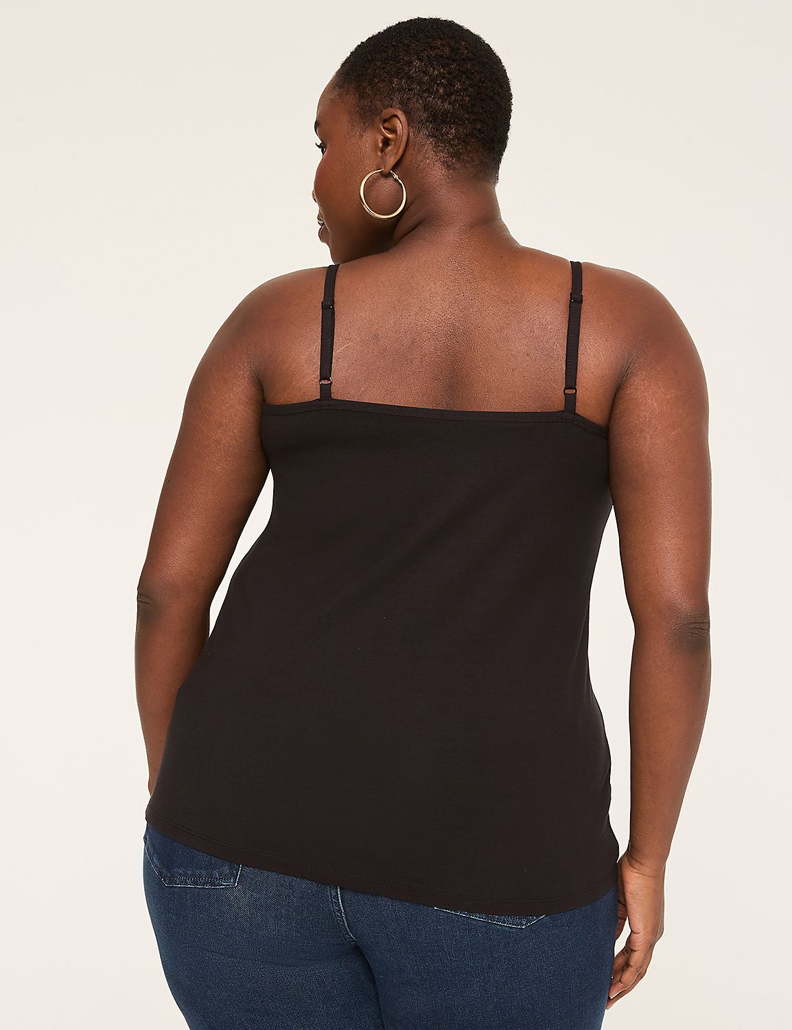 Cotton Cami With Shelf Bra Product Image 2