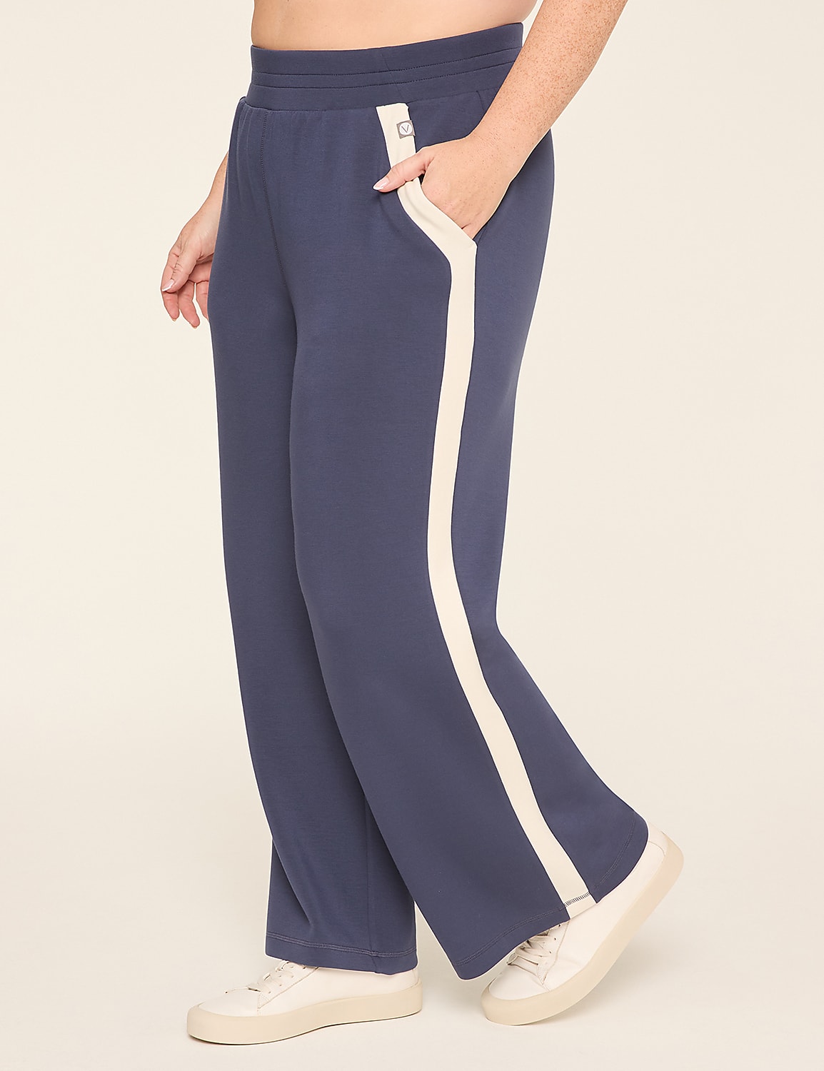 LIVI Journey Colorblock Relaxed Straight Pant Product Image 1