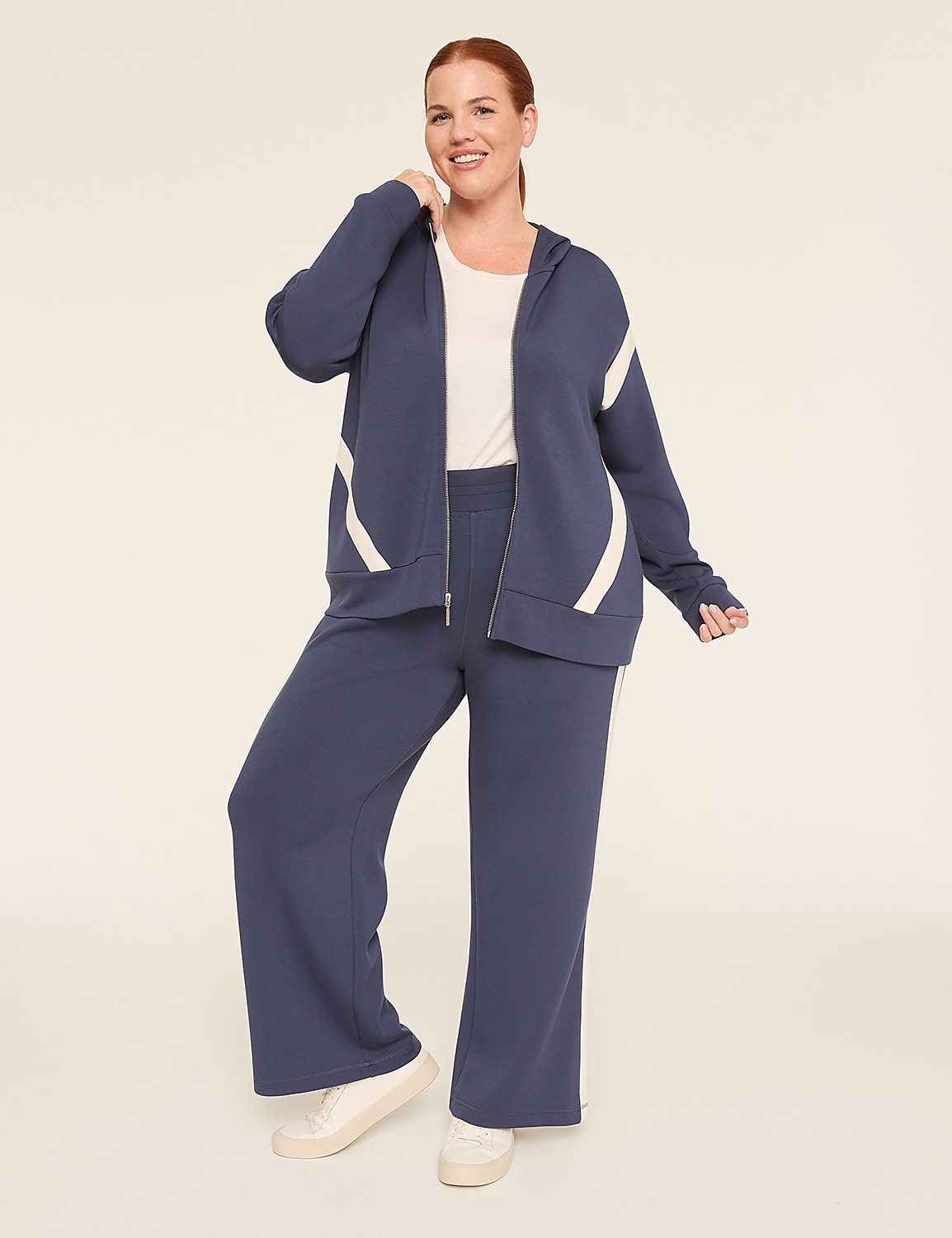 LIVI Journey Colorblock Relaxed Straight Pant Product Image 3