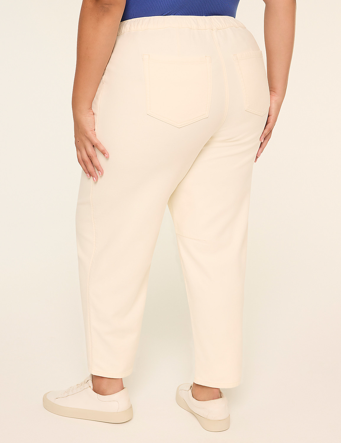 Cloud Knit Pull-On Curved Ankle Jean Product Image 2