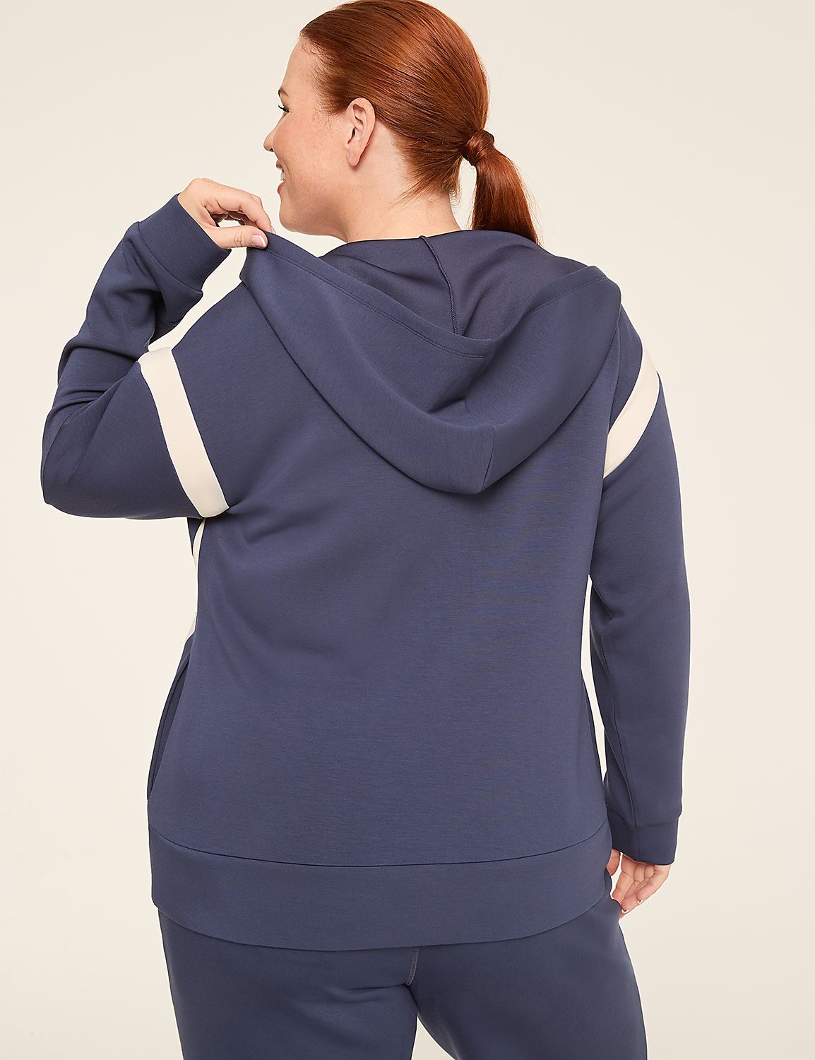 LIVI Journey Colorblock Long-Sleeve Sweatshirt Product Image 2