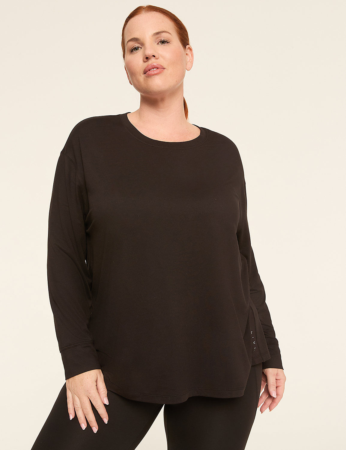 LIVI Soft Twist-Back Top Product Image 1