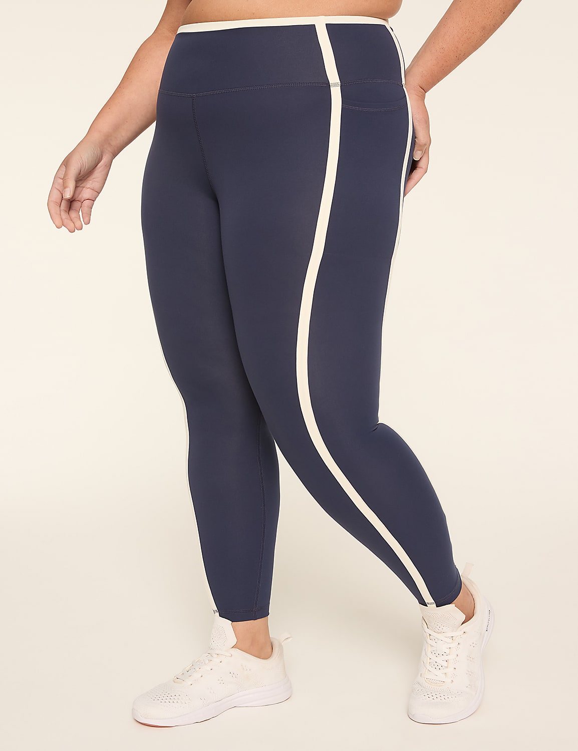 LIVI Soft High-Rise Colorblock 7/8 Legging Product Image 1