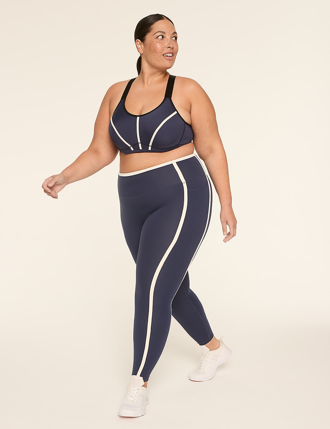 LIVI Soft High-Rise Colorblock 7/8 Legging Product Image 3