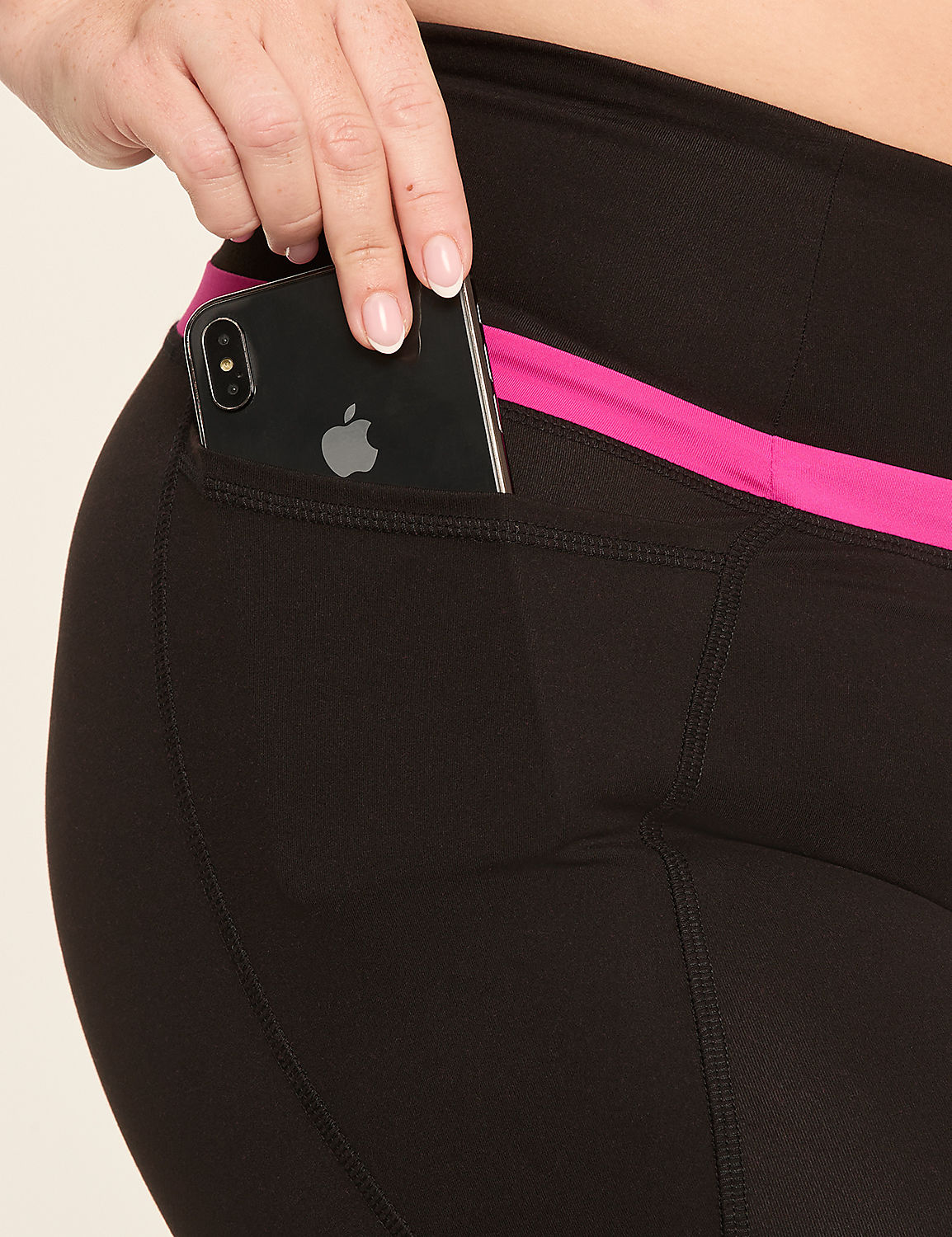 LIVI Soft High-Rise Colorblock 7/8 Legging Product Image 4
