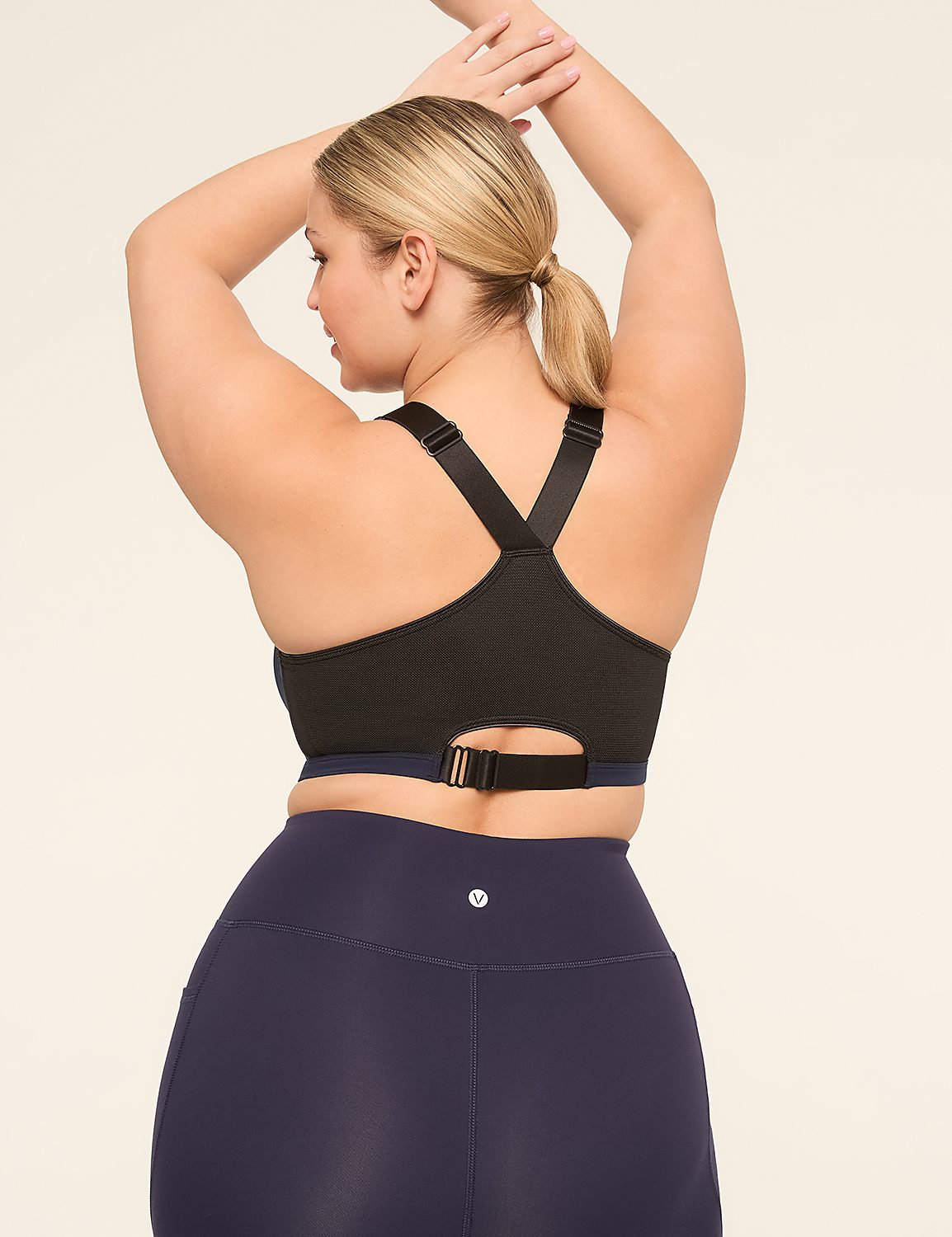 LIVI Max Support Comfort Zip-Front Sports Bra Product Image 7