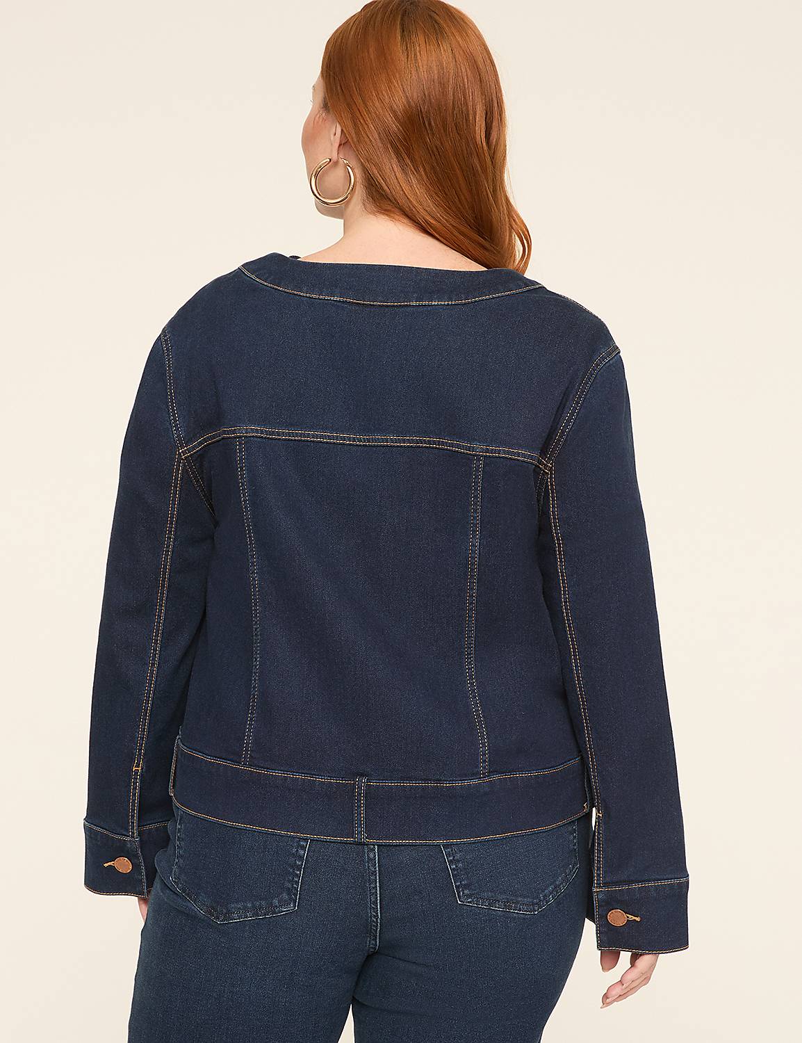 Refined Cloud Knit Denim Jacket Product Image 7