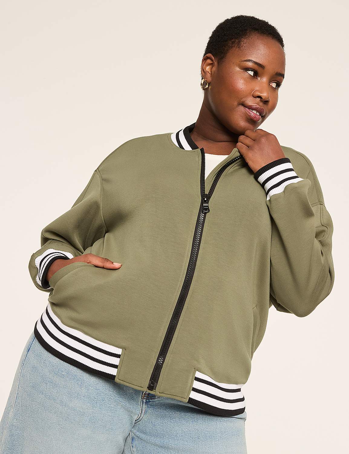 Journey Varsity Bomber Jacket Product Image 7