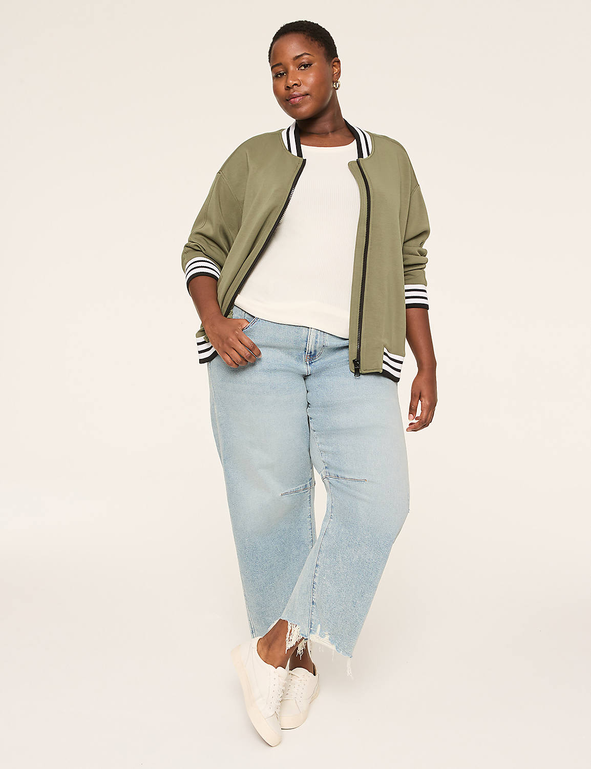 Journey Varsity Bomber Jacket Product Image 9