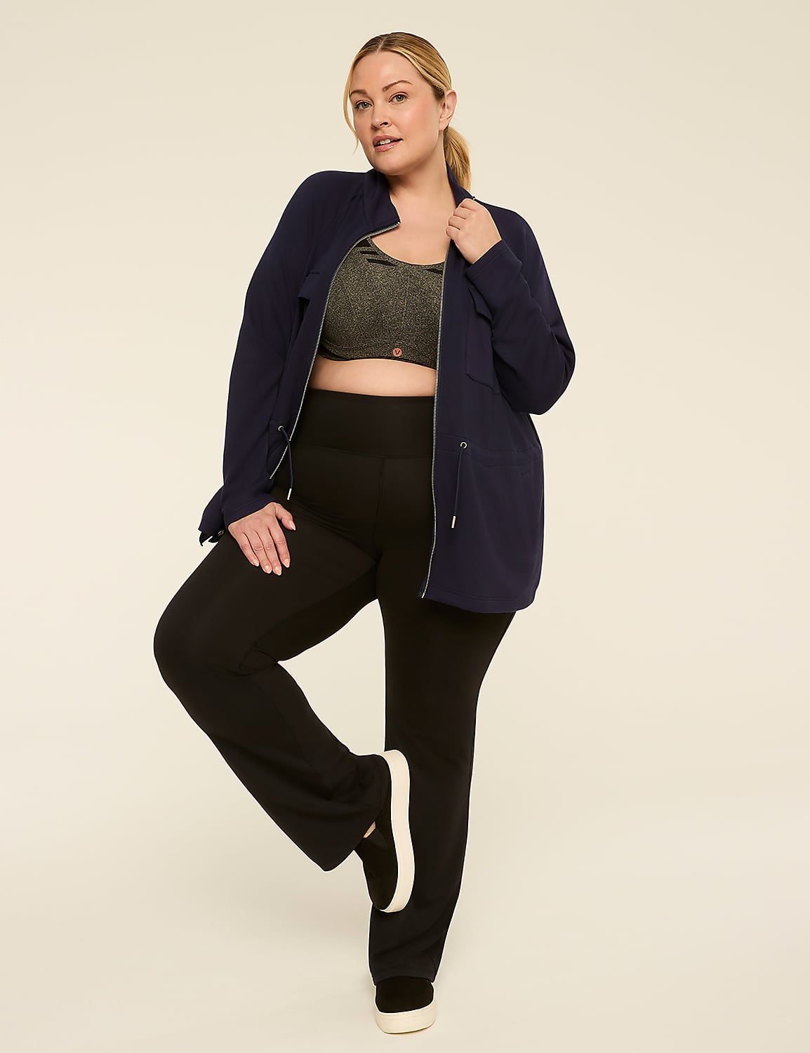 LIVI Journey Zip-Up Cinched Waist Jacket Product Image 3