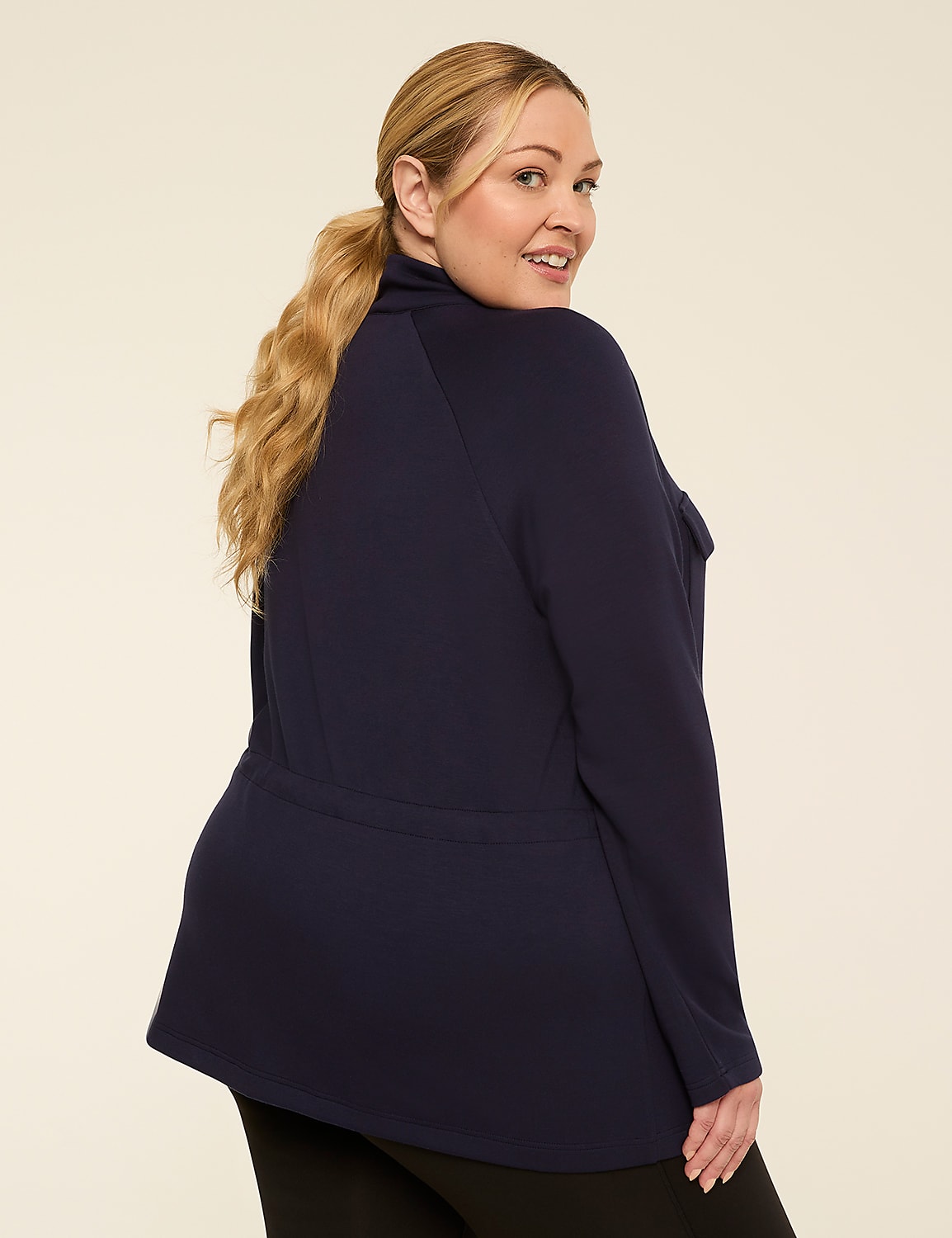 LIVI Journey Zip-Up Cinched Waist Jacket Product Image 2