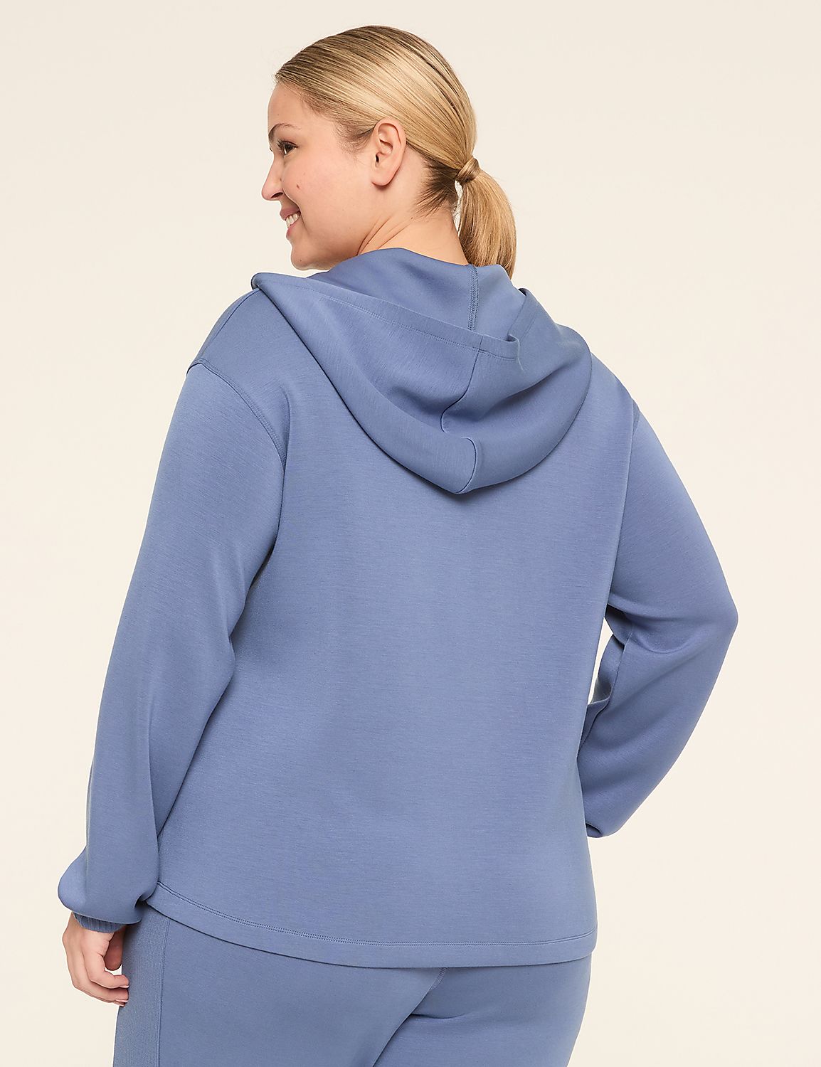LIVI Long Sleeve V-Neck Journey Hoodie Product Image 2