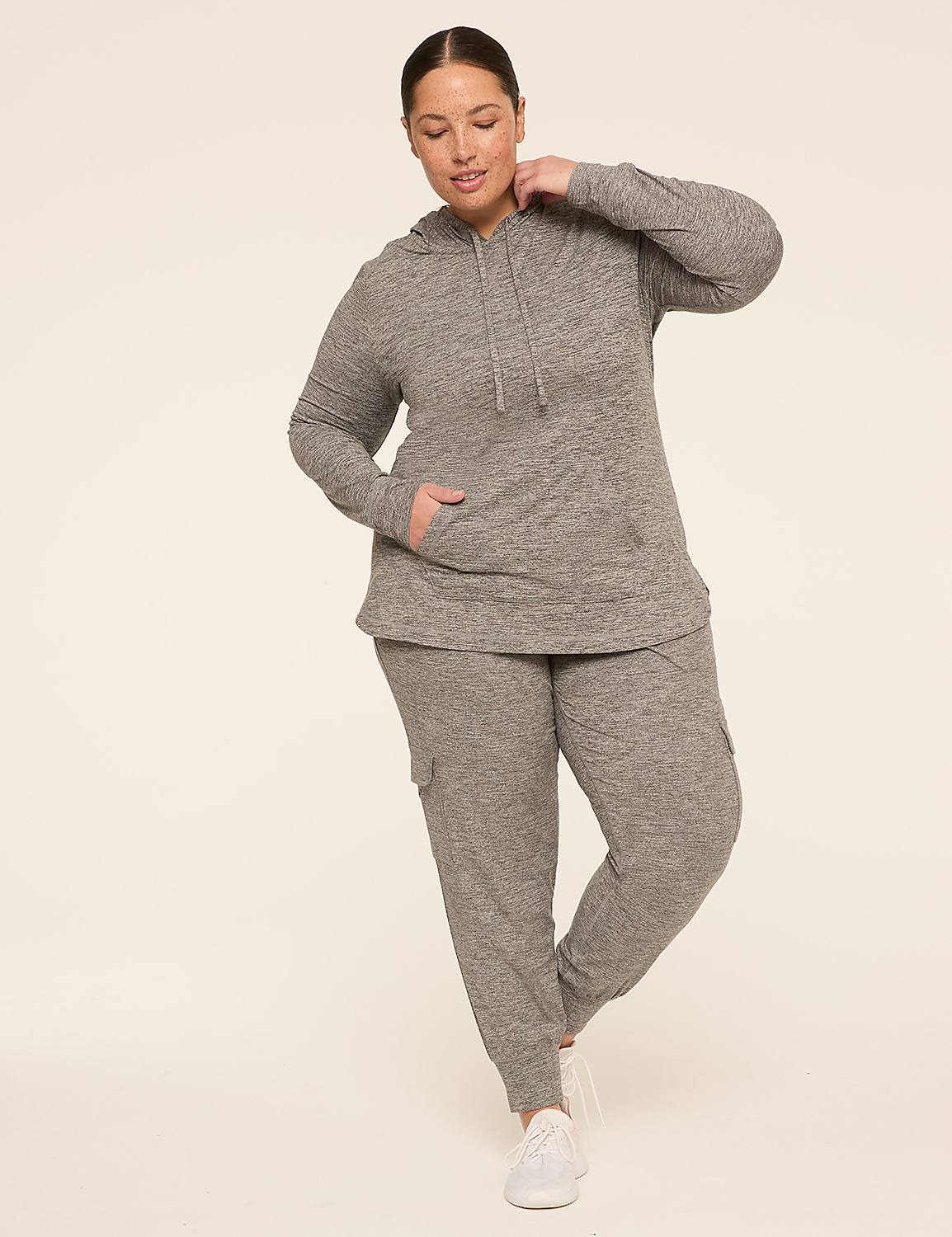 LIVI Soft Marl Cargo Jogger Product Image 3