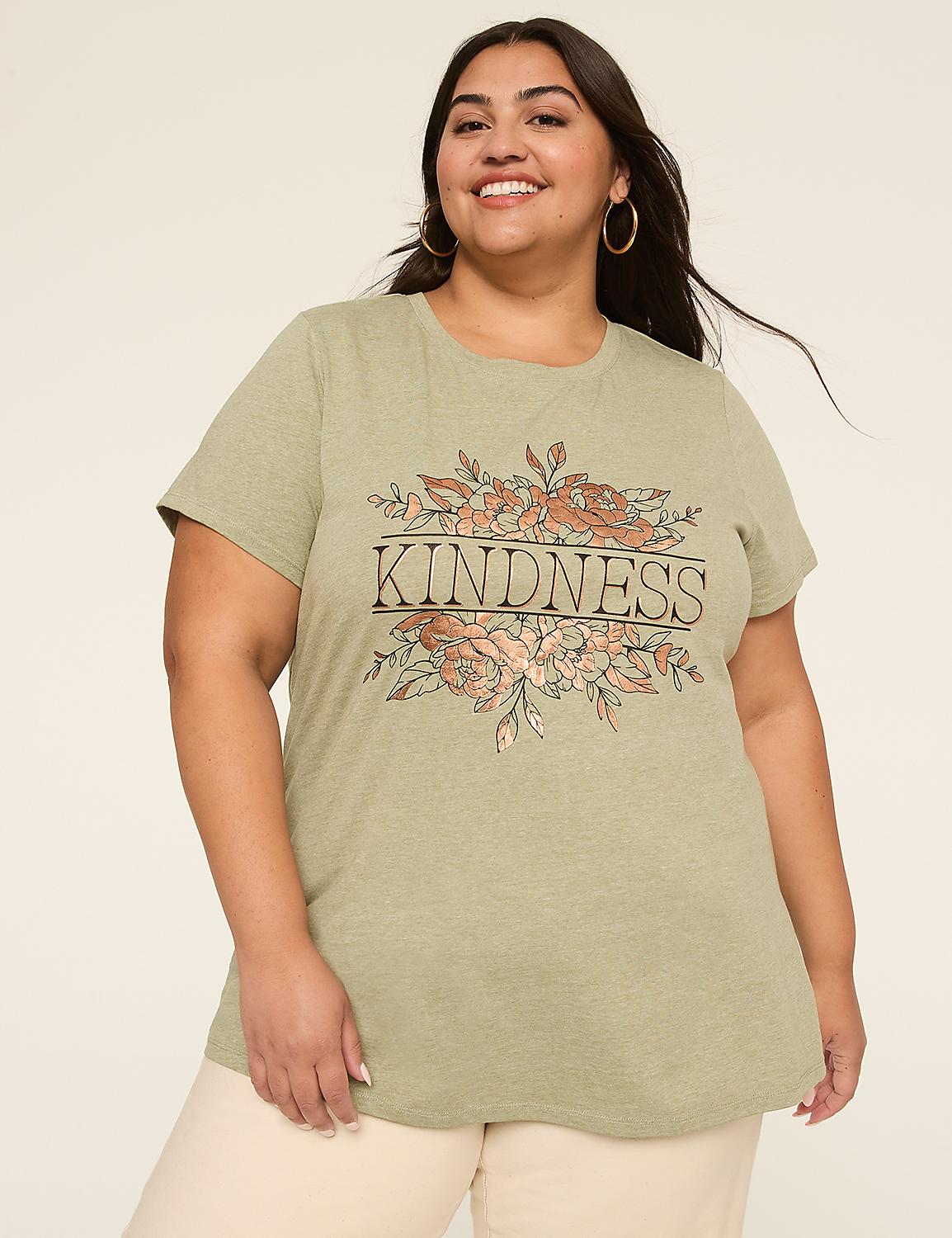 Foiled Kindness Graphic Tee Product Image 1