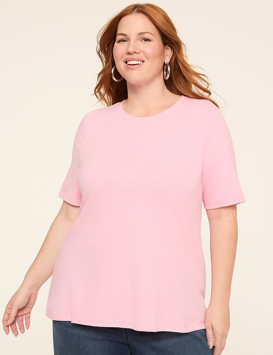 Perfect Sleeve Crew-Neck Tee Product Image 1