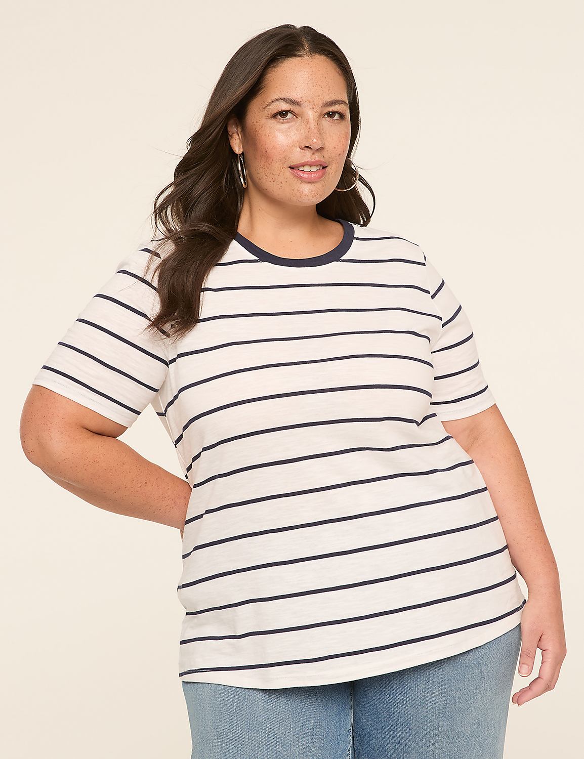 Perfect Sleeve Crew-Neck Tee Product Image 1