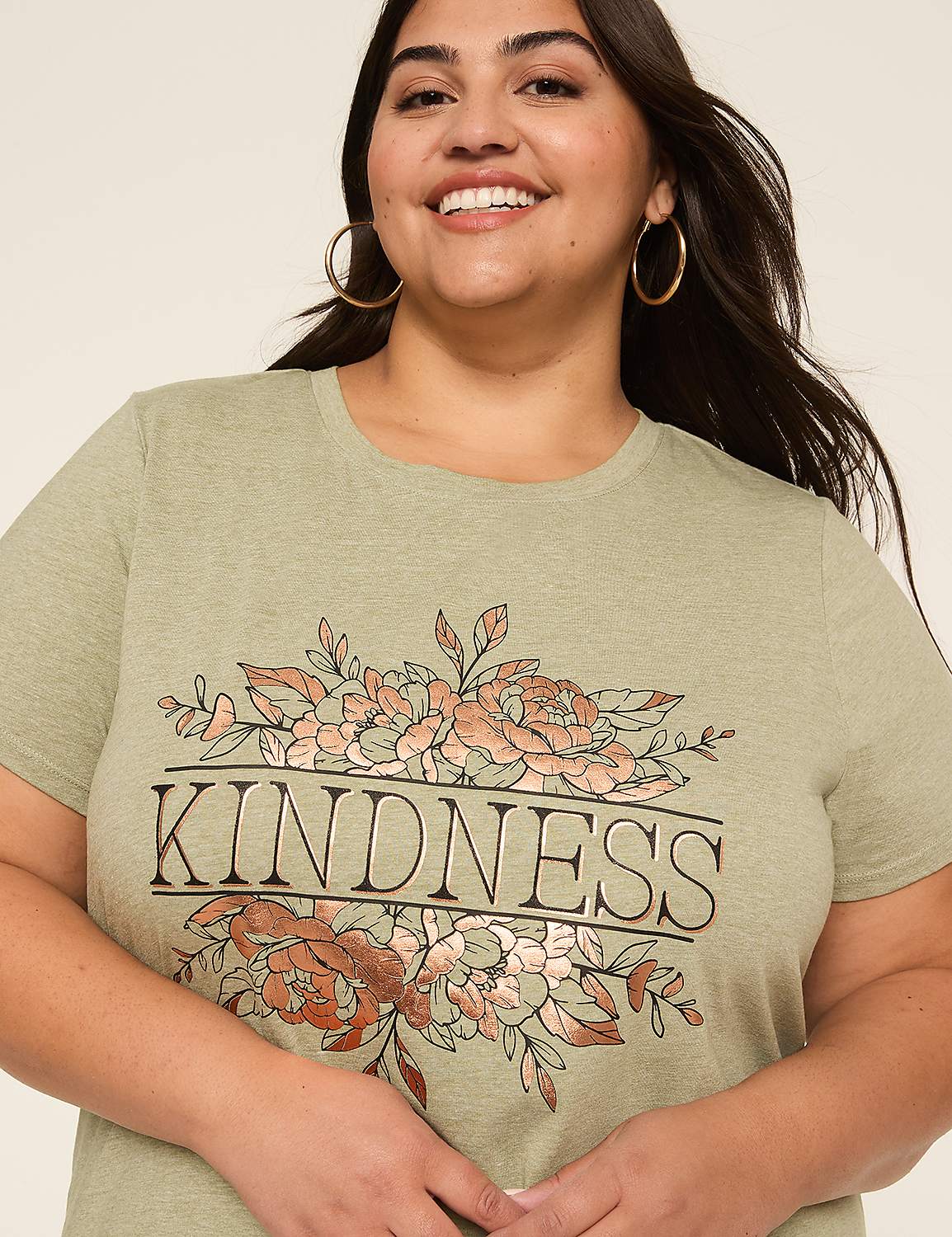 Foiled Kindness Graphic Tee Product Image 4