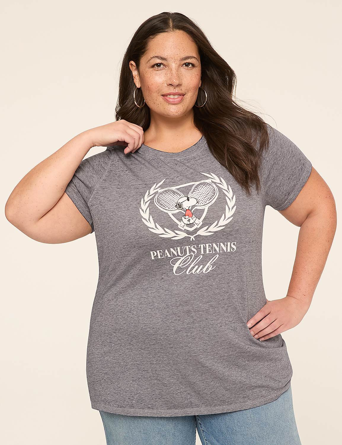 Snoopy Tennis Club Graphic Tee Product Image 1