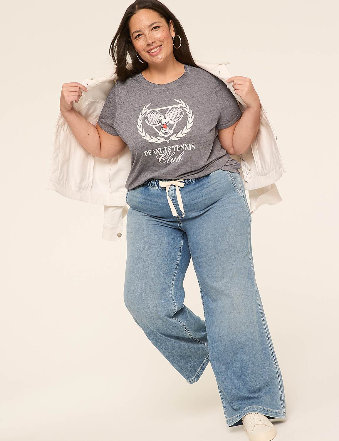 Snoopy Tennis Club Graphic Tee Product Image 3