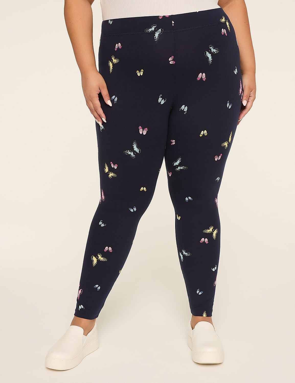Printed Layering Fashion Legging Product Image 1
