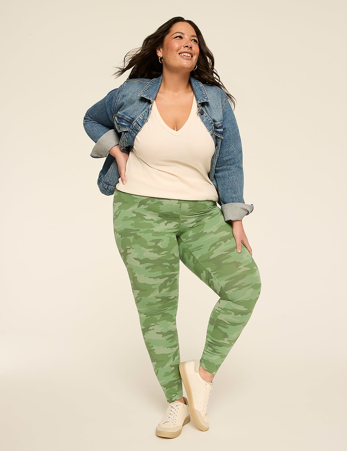 Printed Layering Fashion Legging Product Image 3