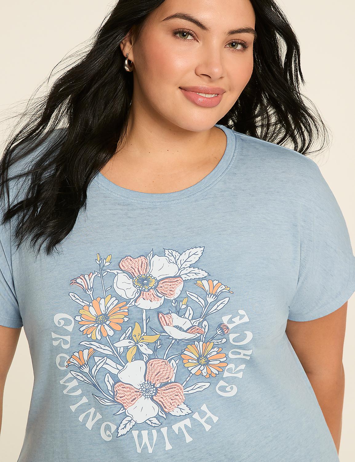 Growing With Grace Short-Sleeve Graphic Tee Product Image 4