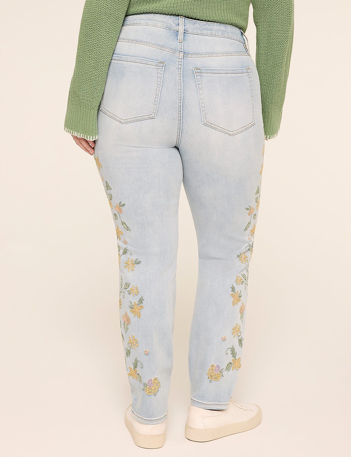 Embroidered Skinny Jean Product Image 2