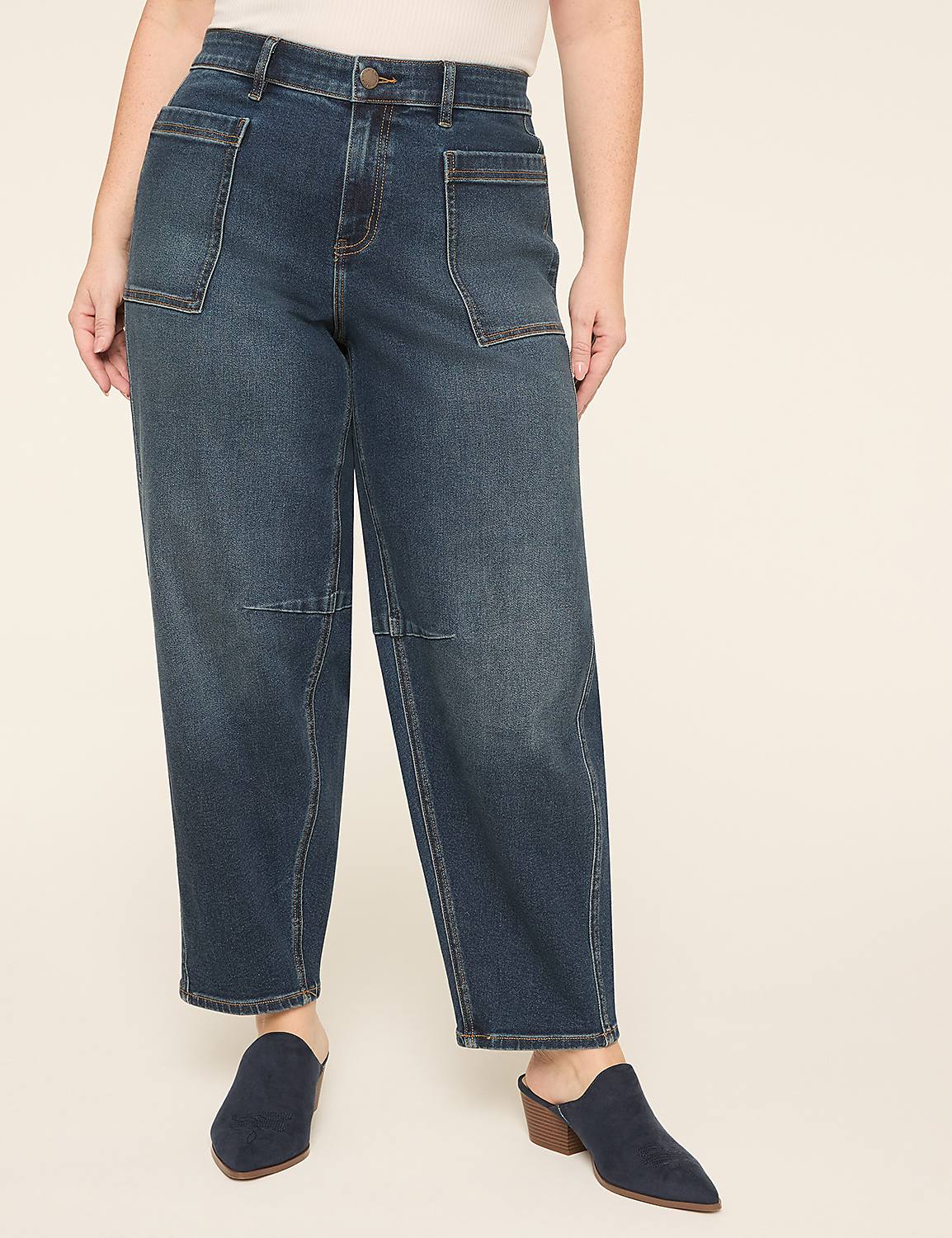 Barrel Patch Pocket Jean Product Image 1