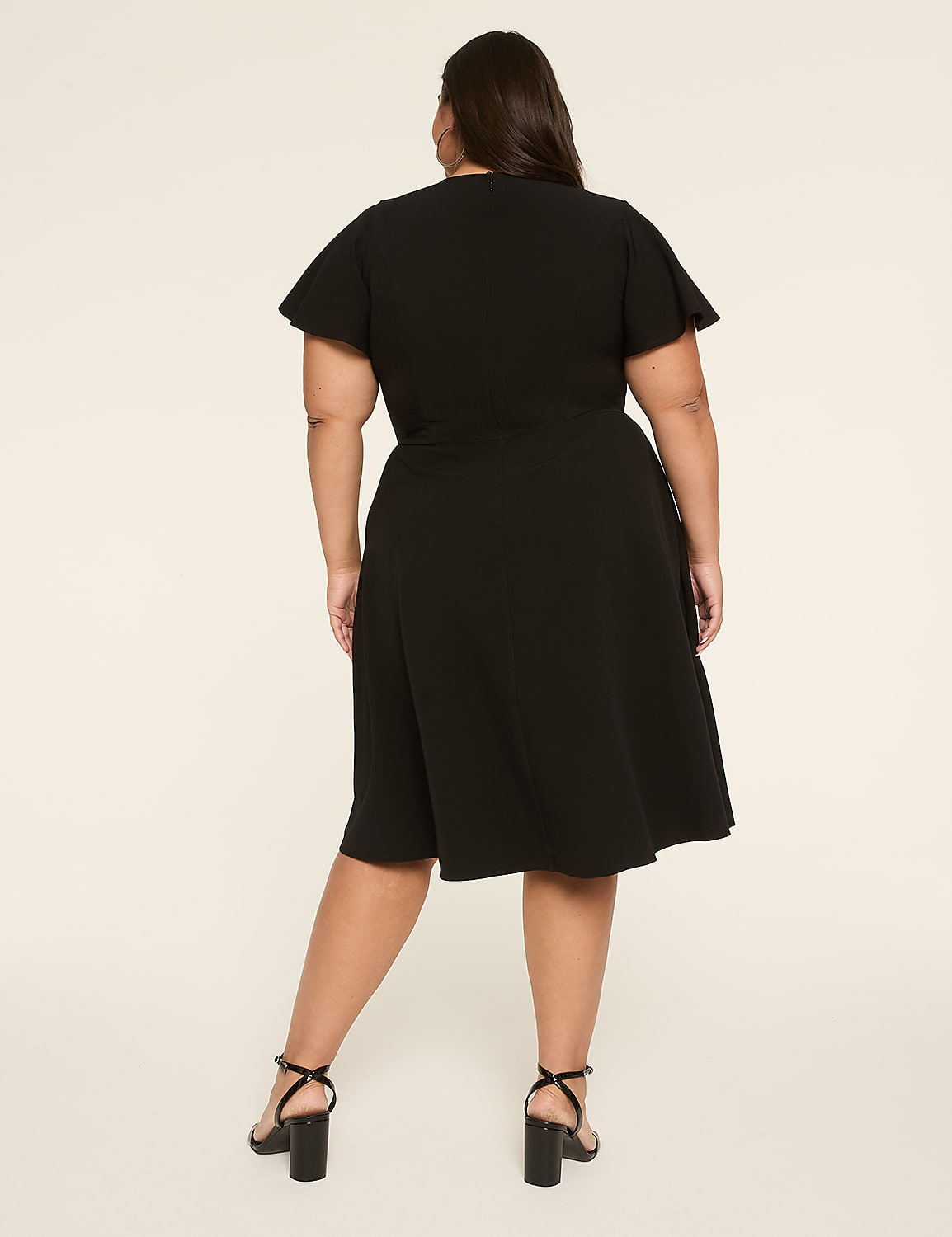 Lena Notch Neck Dress Product Image 2