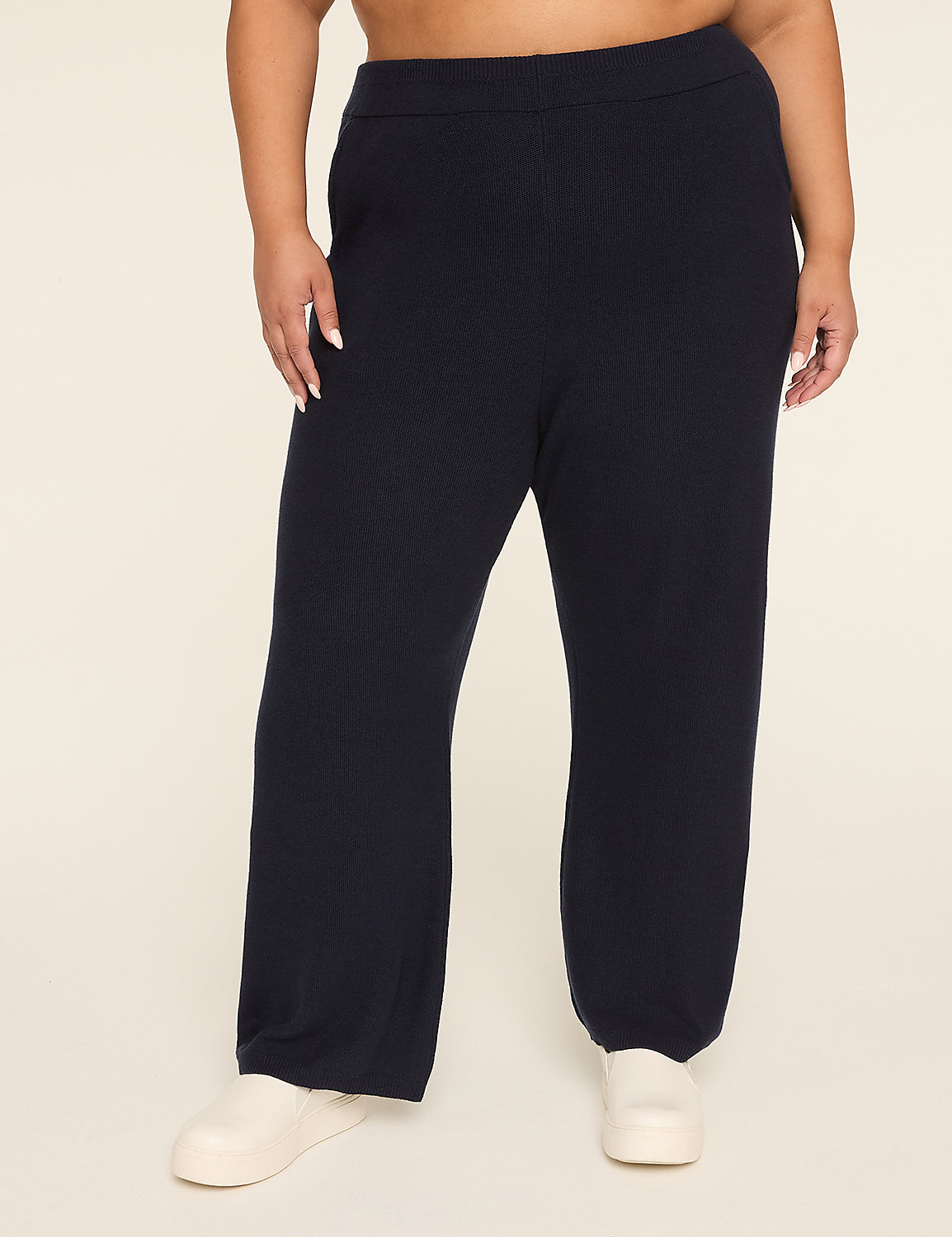 LIVI Sweater Relaxed Straight Pant Product Image 1