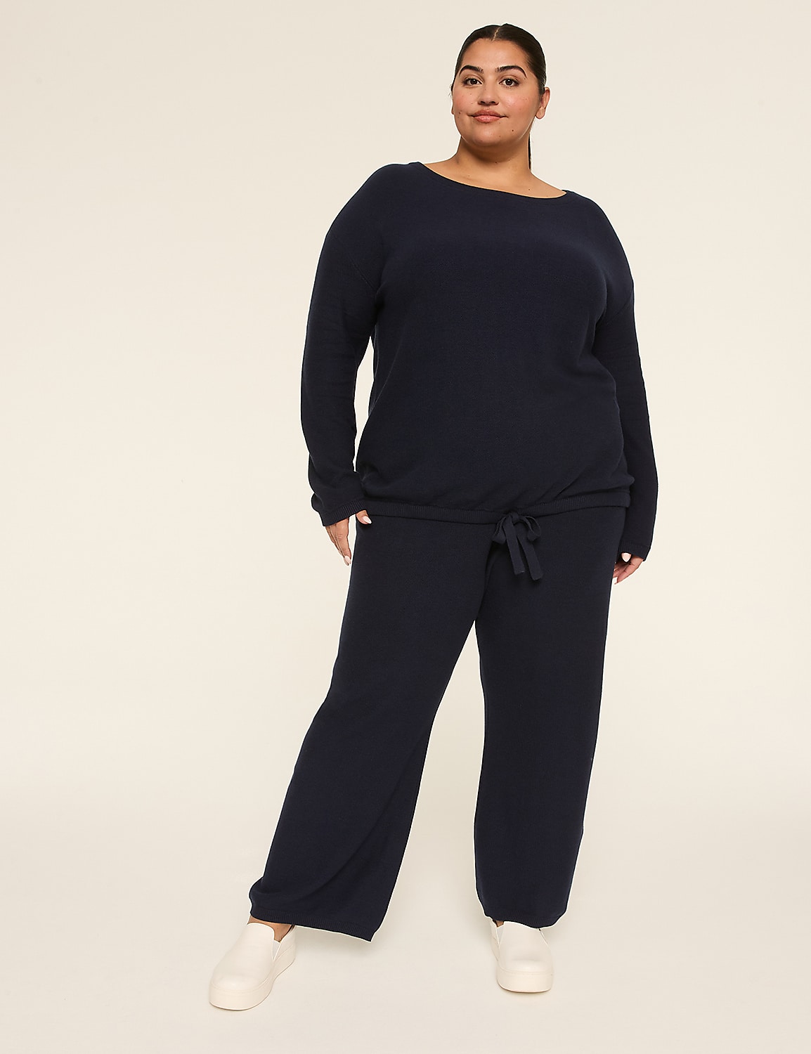 LIVI Sweater Relaxed Straight Pant Product Image 3
