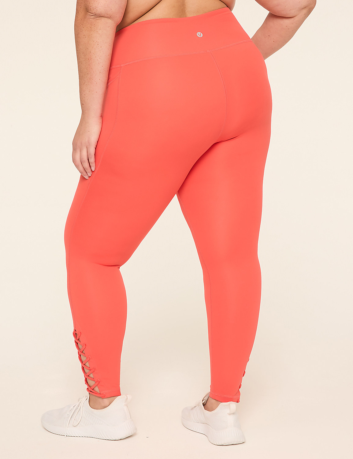 LIVI High-Rise LIVI Soft Macrame-Detail Legging Product Image 2