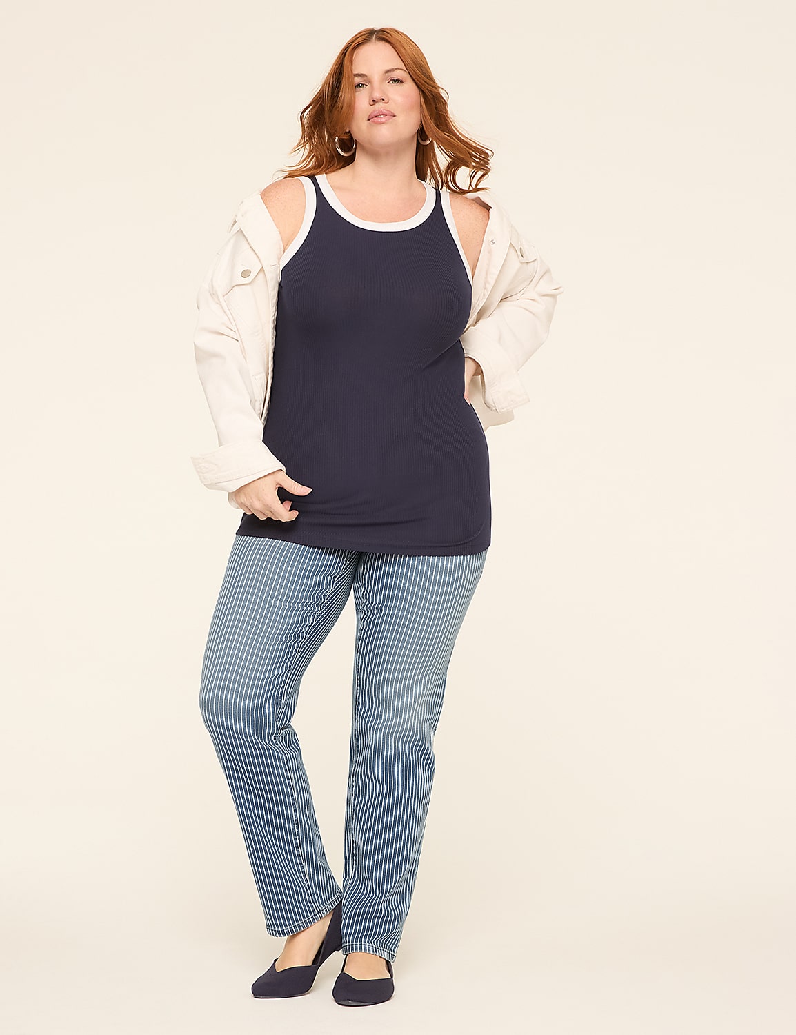 360 Flex Signature Fit Cloud Knit Denim Straight Leg Jean Product Image 3