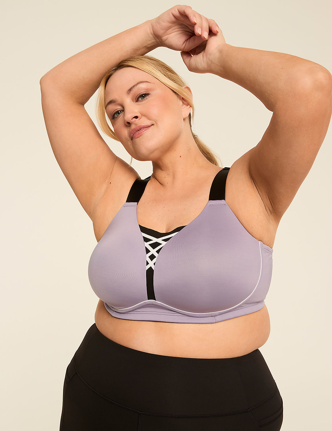 LIVI Wireless Medium-Impact Wicking Sports Bra Product Image 1